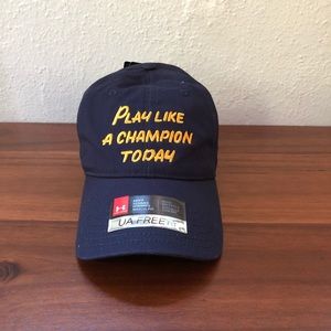 NWT PLAY LIKE A CHAMPION TODAY Notre Dame hat